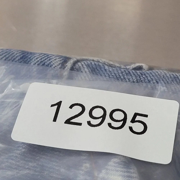 Vintage Y2k Members Mark Mens Blue Denim Jean Shorts Size 34x9  JCT - Picture 6 of 6